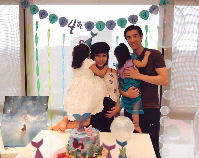 王力宏与妻子李靓蕾，王力宏承认和李靓蕾离婚