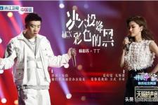 丁丁喜欢王力宏，丁丁当众表白王力宏