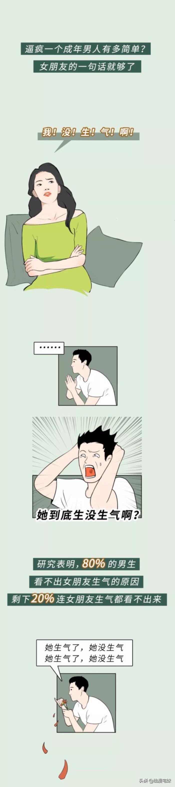 怎么试探女朋友生没生气，如何一眼辨别女朋友有没有生气