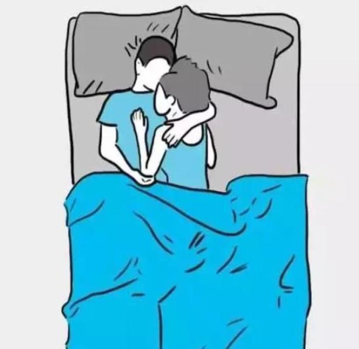 给你枕手臂的男人心理从一个男人的睡觉姿势