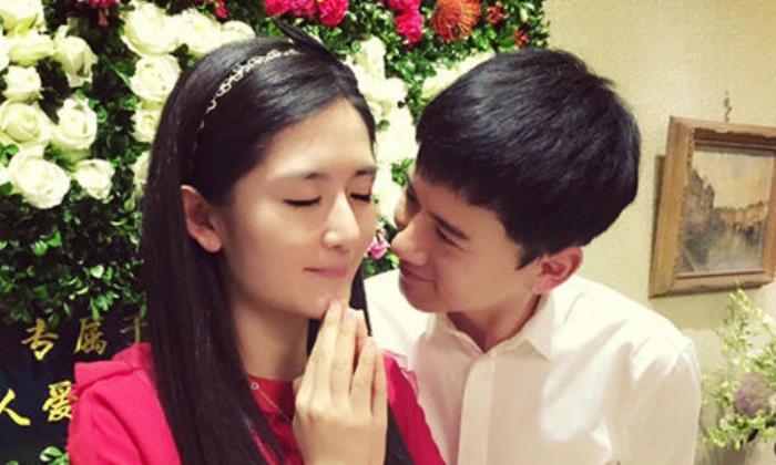 谢娜张杰结婚照（张杰谢娜庆祝结婚九周年）