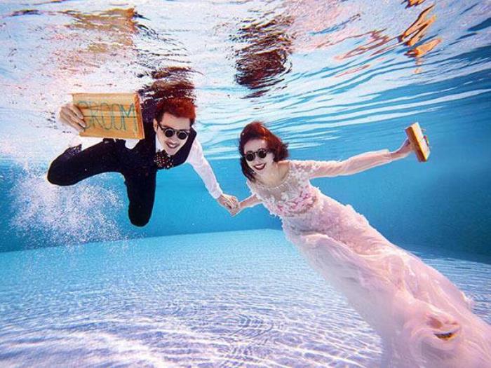 水下婚纱拍摄（水下婚纱照哪里能拍）