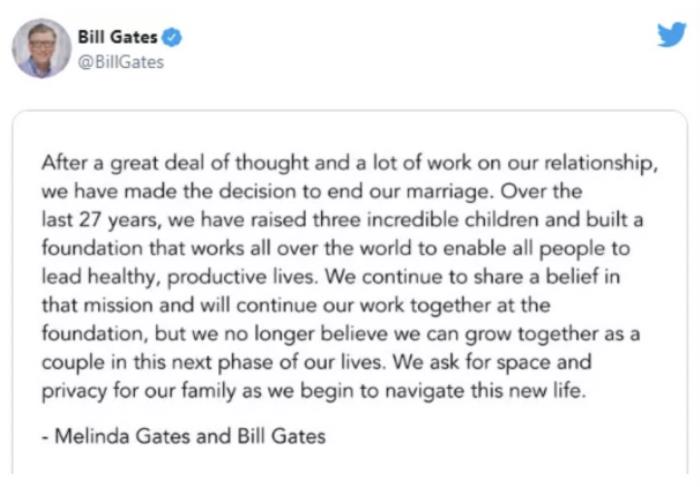 人约离婚后粤语下载（比尔盖茨迎来了史上最贵的离婚）