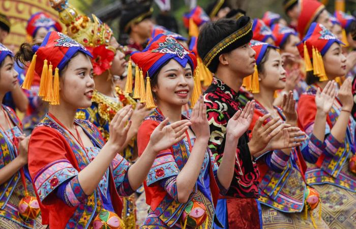 农历三月三是多个民族的传统节日,其