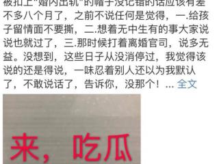 郝子铭何洁为什么离婚（何洁公布与刁磊恋情）