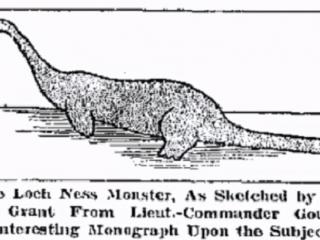 尼斯湖水怪图片（尼斯湖水怪描绘图出现87年了）