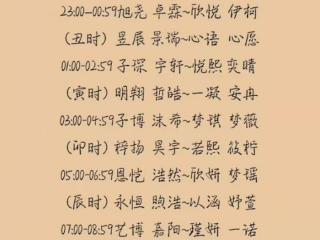 属牛哪个时辰好（根据时辰来起个好名字）