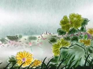 遥怜故园菊下一句（唐诗赏读·行军九日思长安故园）