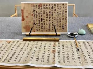 赵文卓女儿名字（赵文卓女儿写兰亭序）