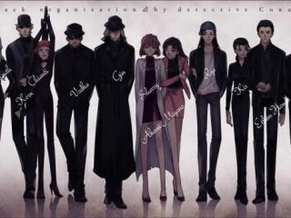 柯南黑衣组织（中黑衣组织成员一览）