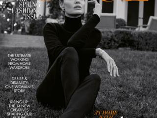 安吉丽娜朱莉纹身（安吉丽娜·朱莉带娃登杂志）