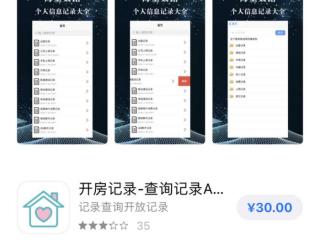 身份证住宾馆查询软件（苹果商店出现多款开房查询软件）