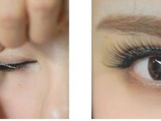 如何贴假睫毛（假睫毛的正确贴法步骤教程图片）