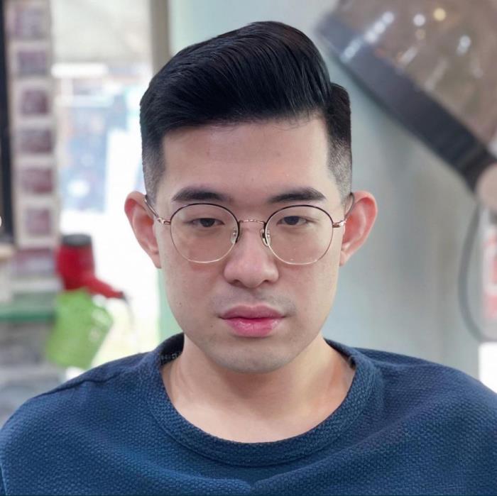 最适合胖子的发型男生脸胖的男士别乱剪发型了