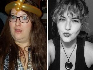 秋瓷炫整容前后照片（网友分享自己变美前后的照片）