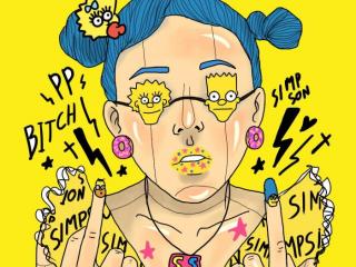 非主流个性图片（非主流欧美系人像手机壁纸）