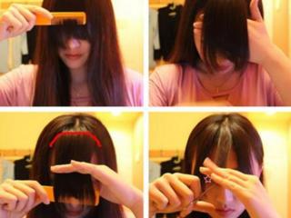 齐刘海太厚变空气刘海（厚刘海变空气刘海需要几步）