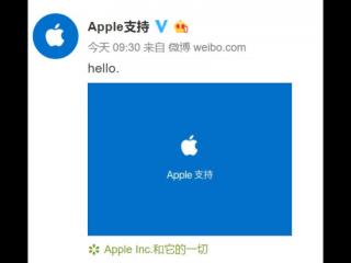 apple微博（苹果官方微博APPLE支持上线）