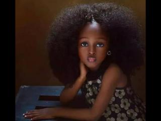 最美黑人女孩（5岁黑人女孩被评世界最美）