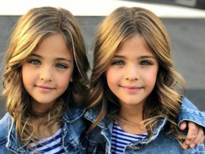 世界上最漂亮的女生双胞胎姐妹被称世界最漂亮女孩