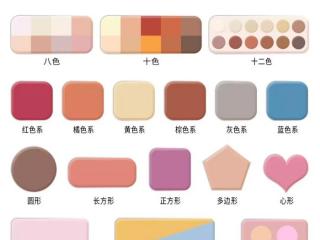 眼影颜色搭配（教你八种常见眼影画法及色彩搭配）