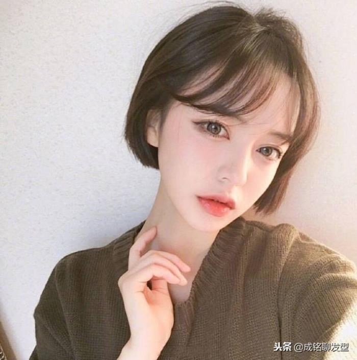 瓜子脸适合的发型(但发型不对颜值报废)