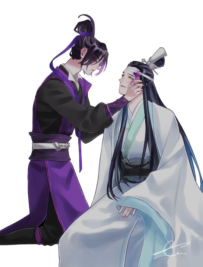 月缘离开后,江澄这才把目光放向蓝曦臣,细细地打