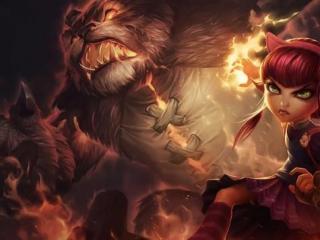 安妮梦游仙境（LOL安妮原画模型全面更新）