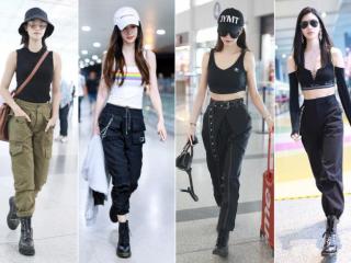 工装裤配什么鞋子好看（酷酷的工装裤+短靴是最优选择）