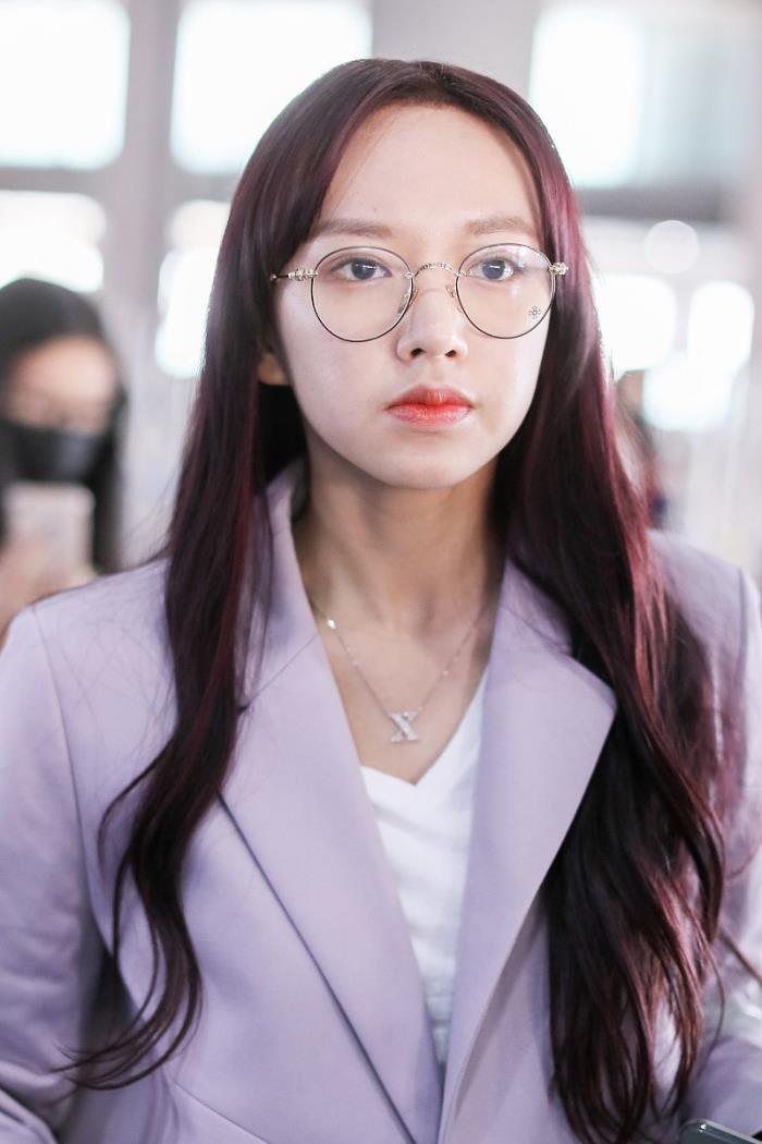 长中分发型女最容易出美女的中分发型