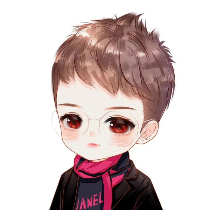 男生头像清新阳光少年可爱减龄男生卡通头像