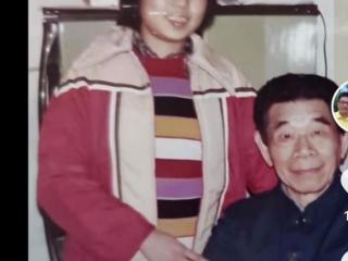 和爷爷的照片，许敏少年时和爷爷的照片曝光