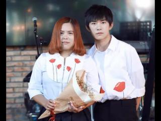 易烊千玺发小阿深微博，易烊千玺和阿深儿时合照