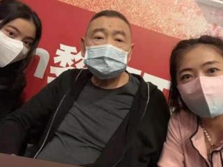 黎明演唱会，甘比一家现身黎明演唱会