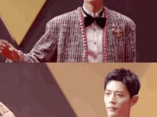 肖战王一博元旦晚会，肖战王一博时隔一年同场