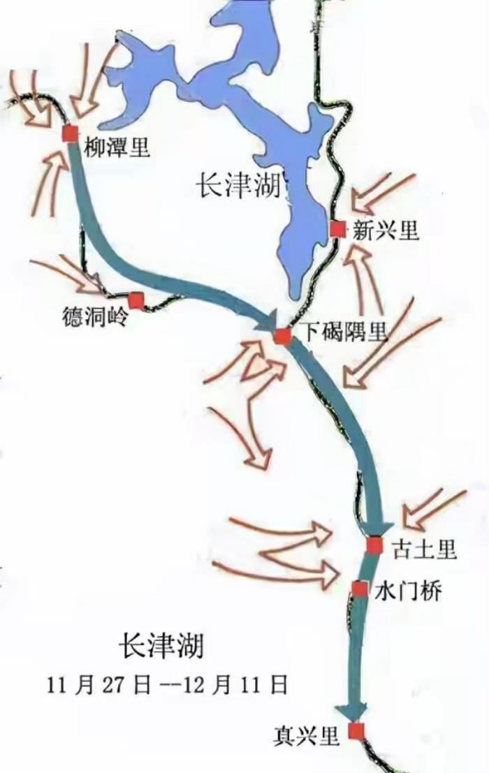 韩国长津湖地图图片