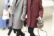 罗晋唐嫣最新消息（唐嫣和罗晋手牵手走机场）