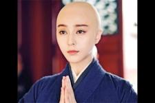 范冰冰光头照（范冰冰为角色剃了光头）